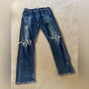 CITIZENS of Humanity Distressed Corey Slouchy Slim Jeans Size 28